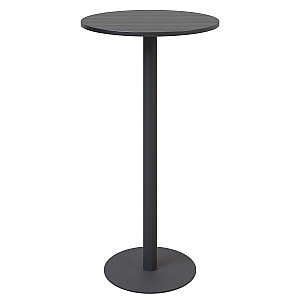 Барный стол Lovko Soul light bar d-60 Черный/черный