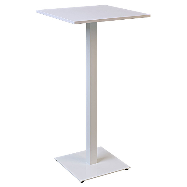 Барный стол Lovko Tetra light bar Белый/белый 60х60 см-0