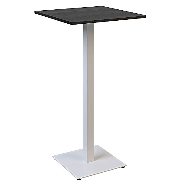 Барный стол Lovko Tetra light bar Белый/черный 60х60 см-0
