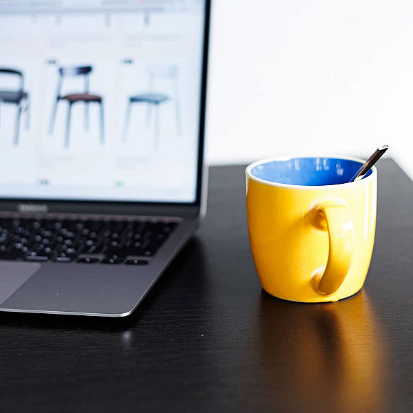 Барный стол Lovko Tetra light bar Белый/черный 60х60 см-3