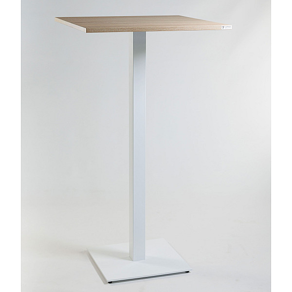 Барный стол Lovko Tetra light bar Белый/дуб 60х60 см-2