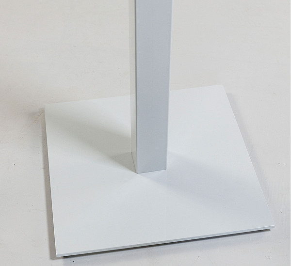 Барный стол Lovko Tetra light bar Белый/дуб 60х60 см-4