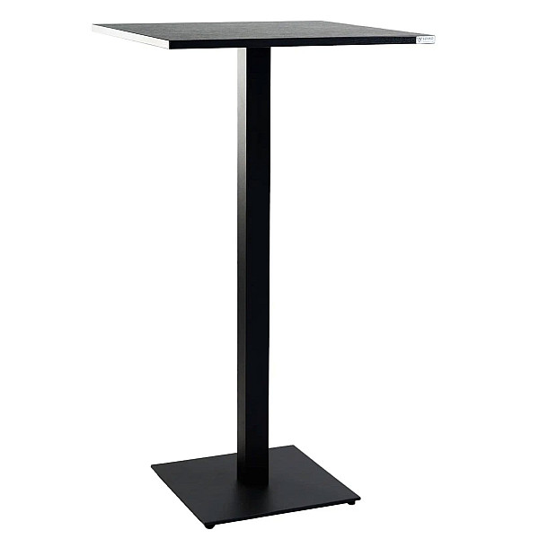 Барный стол Lovko Tetra light bar Черный/черный 60х60 см-0