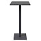 Барный стол Lovko Tetra light bar Черный/черный 60х60 см-3-thumb