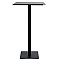 Барный стол Lovko Tetra light bar Черный/черный 60х60 см-1-thumb