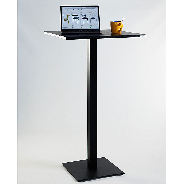 Барный стол Lovko Tetra light bar Черный/черный 60х60 см-4