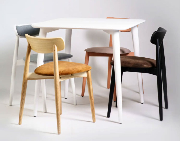 Стол обеденный Lovko Dan Белый 80х80 см-6