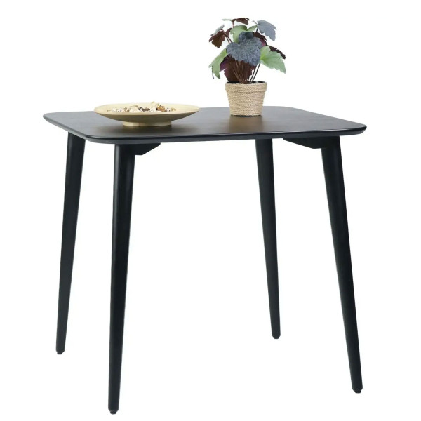 Стіл обідній Lovko Dan Чорний 80х80 см-0