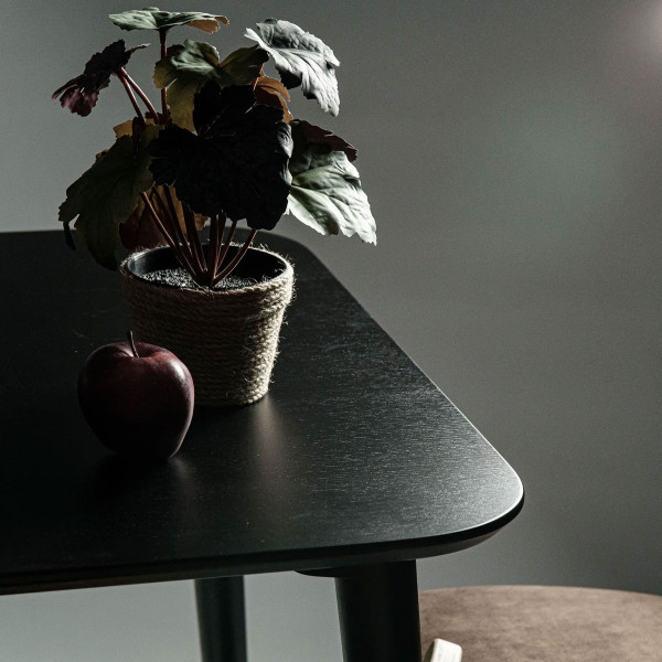 Стіл обідній Lovko Dan Чорний 80х80 см-2