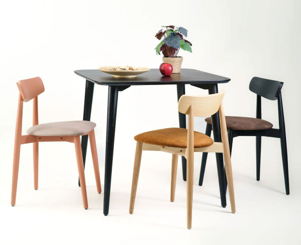 Стіл обідній Lovko Dan Чорний 80х80 см-7