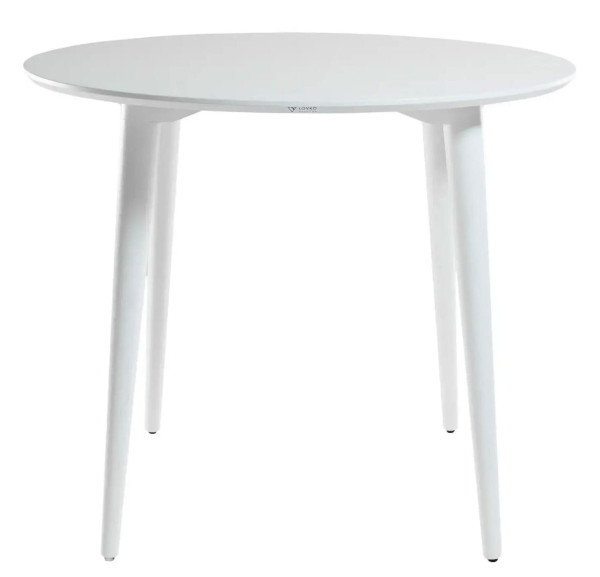 Обідній стіл Lovko Dan d-90 Білий-1