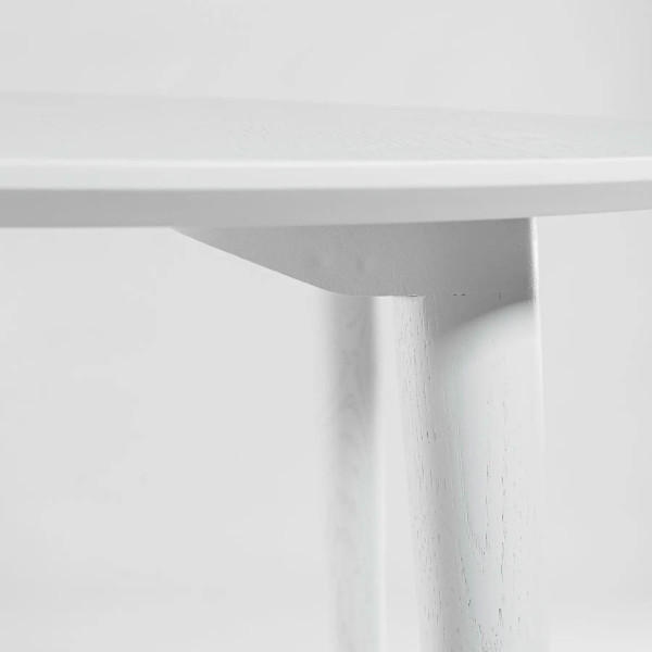 Обідній стіл Lovko Dan d-90 Білий-6