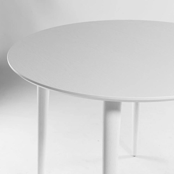 Обідній стіл Lovko Dan d-90 Білий-9