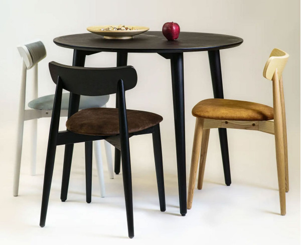 Стол обеденный Lovko Dan d-90 Черный-2