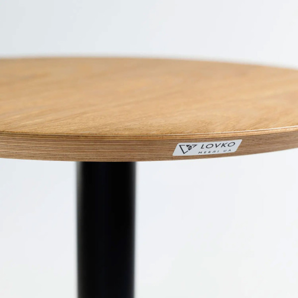 Стол обеденный Lovko Soul d-70 Черный-4