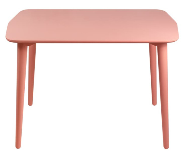 Стіл обідній Lovko Dan 75 Бежево-червоний МДФ-1