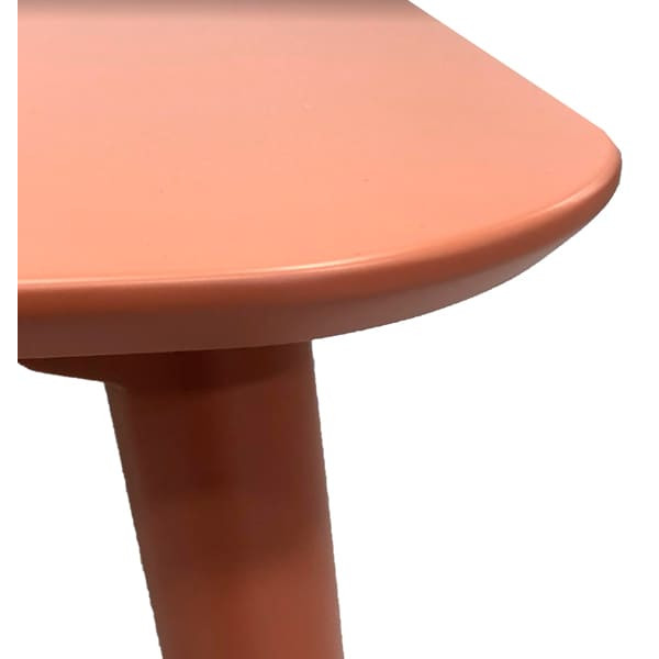 Обідній стіл Lovko Dan 80 Бежево-червоний МДФ-3