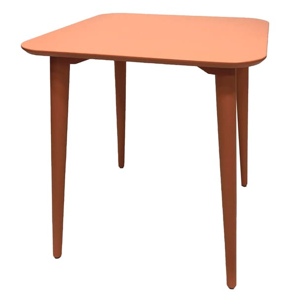 Обідній стіл Lovko Dan 80 Бежево-червоний МДФ-1