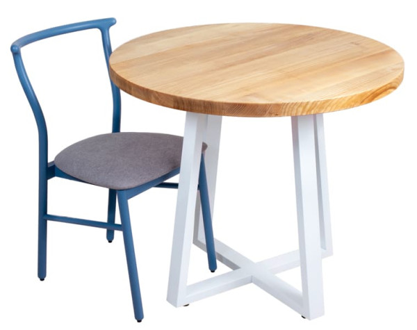 Стіл обідній Lovko Plato d-90 Ясен-2