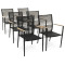 Комплект садовой мебели Di Volio Acona 6+1 Черный/бежевый-10-thumb