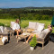 Комплект садовой мебели Di Volio Akaia Бежевый-3-thumb