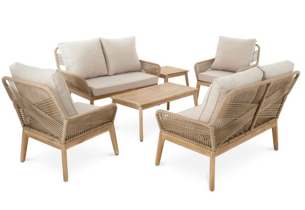 Комплект садовой мебели Di Volio Akaia Бежевый-16