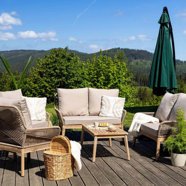 Комплект садовой мебели Di Volio Akaia Бежевый-8