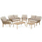 Комплект садовой мебели Di Volio Akaia Бежевый-17-thumb