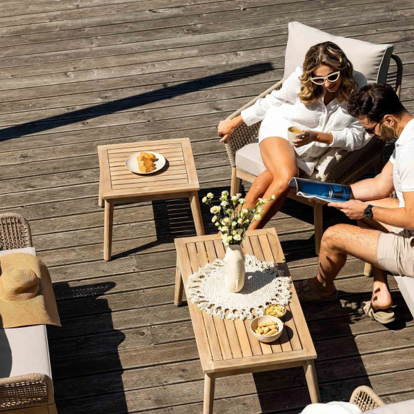 Комплект садовой мебели Di Volio Akaia Бежевый-5