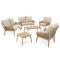 Комплект садовой мебели Di Volio Akaia Бежевый-15-thumb