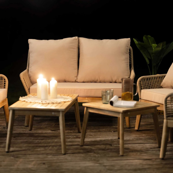 Комплект садовой мебели Di Volio Akaia Бежевый-14