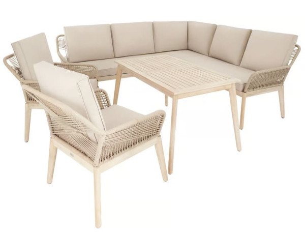 Комплект садових меблів Di Volio Albenga Бежевий-0