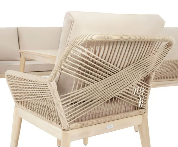 Комплект садових меблів Di Volio Albenga Бежевий-4