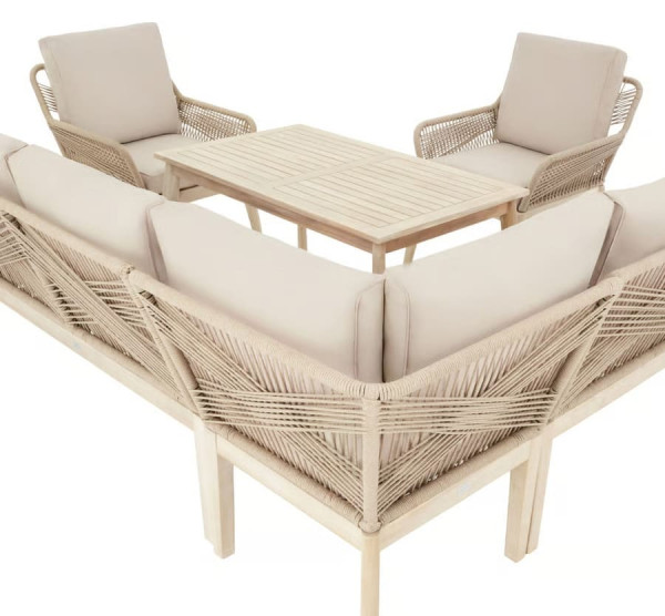 Комплект садових меблів Di Volio Albenga Бежевий-3