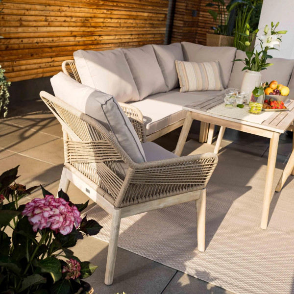 Комплект садових меблів Di Volio Albenga Бежевий-8