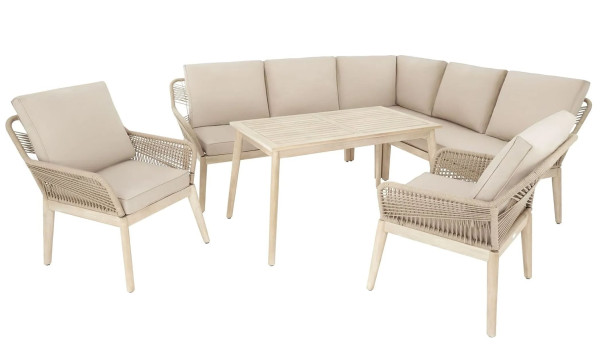 Комплект садових меблів Di Volio Albenga Бежевий-11