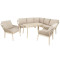 Комплект садових меблів Di Volio Albenga Бежевий-11-thumb