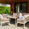 Комплект садових меблів Di Volio Albenga Бежевий-3-thumb