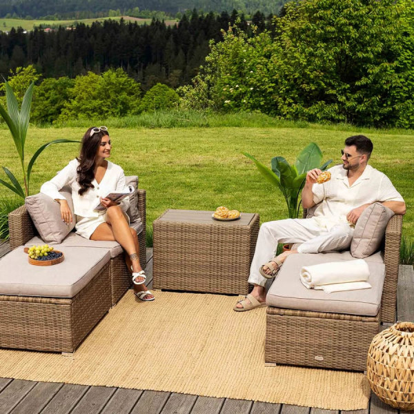 Комплект садовой мебели Di Volio Alzano Бежевый-2