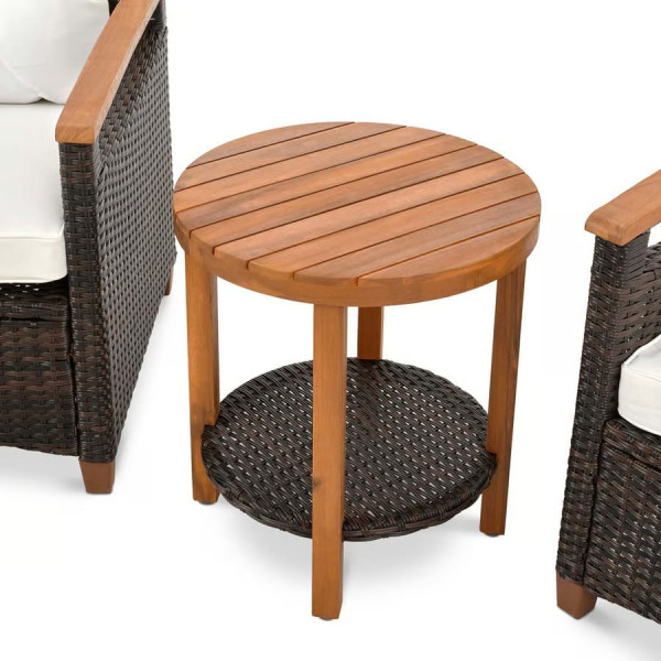 Комплект садовой мебели Di Volio Arde Коричневый/кремовый-10