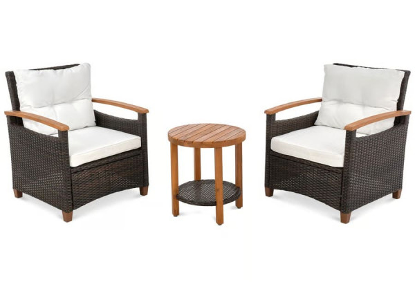 Комплект садовой мебели Di Volio Arde Коричневый/кремовый-8