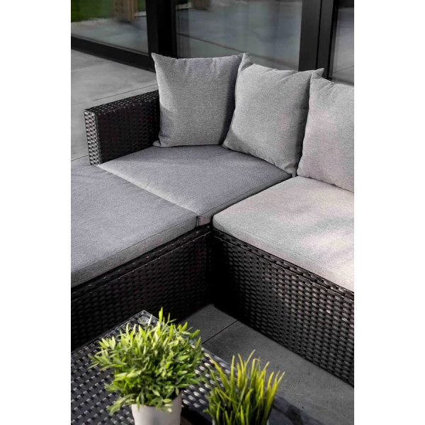 Комплект садовой мебели Di Volio Bologna Черный/серый-7