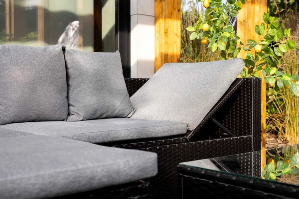 Комплект садовой мебели Di Volio Bologna Черный/серый-6