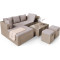 Комплект садовой мебели Di Volio Bologna Бежевый-7-thumb