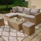 Комплект садовой мебели Di Volio Bologna Бежевый-5-thumb