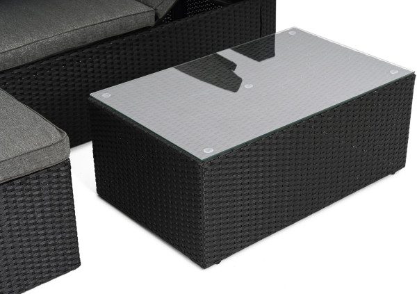 Комплект садовой мебели Di Volio Bologna Черный/серый-14