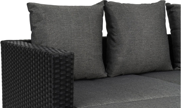 Комплект садовой мебели Di Volio Bologna Черный/серый-15