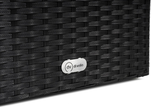 Комплект садовой мебели Di Volio Bologna Черный/серый-18