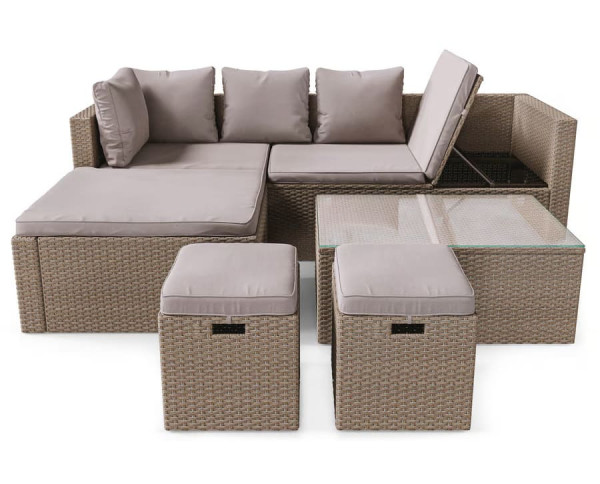 Комплект садовой мебели Di Volio Bologna Бежевый-3