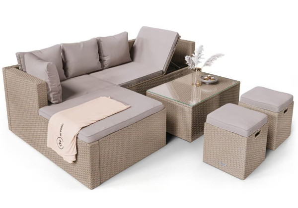 Комплект садовой мебели Di Volio Bologna Бежевый-4